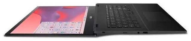 Alt view image 3 of 6 - ASUS Chromebook CX1700CKA-WS48F 17.3" FHD Laptop Intel Celeron N4500, Dual-core 1.1 GHz up to 2.8 GHz 4GB LPDDR4X RAM 128GB eMMC Intel UHD Graphics Chrome OS