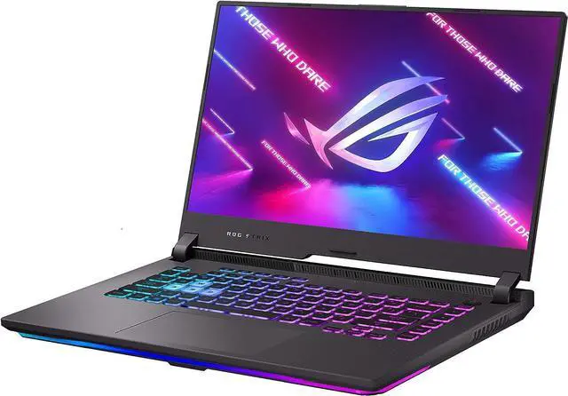 Alt view image 2 of 5 - ASUS ROG Strix G15 G513QM-WS96 15.6" FHD IPS AMD Ryzen 9 5900HX, 8 cores, 3.2 GHz up to 4.6 GHz 16GB DDR4-3200 MHz SDRAM 1 TB M.2 NVMe,PCIe SSD NVIDIA GeForce RTX 3060 6GB Windows 10 Home