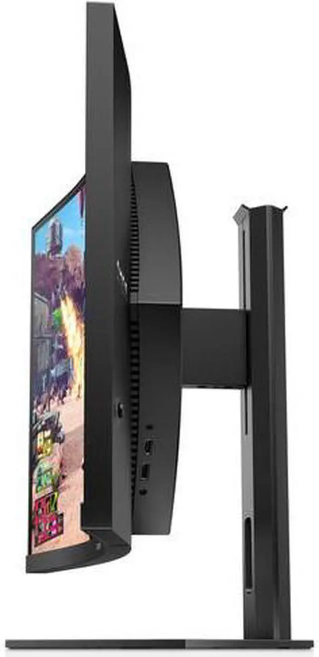 Alt view image 10 of 12 - HP OMEN 27" QHD VA LCD Curved Gaming Monitor 1440p, 240 Hz, 16:9, 1ms FreeSync, DisplayPort & HDMI - 35D67AA