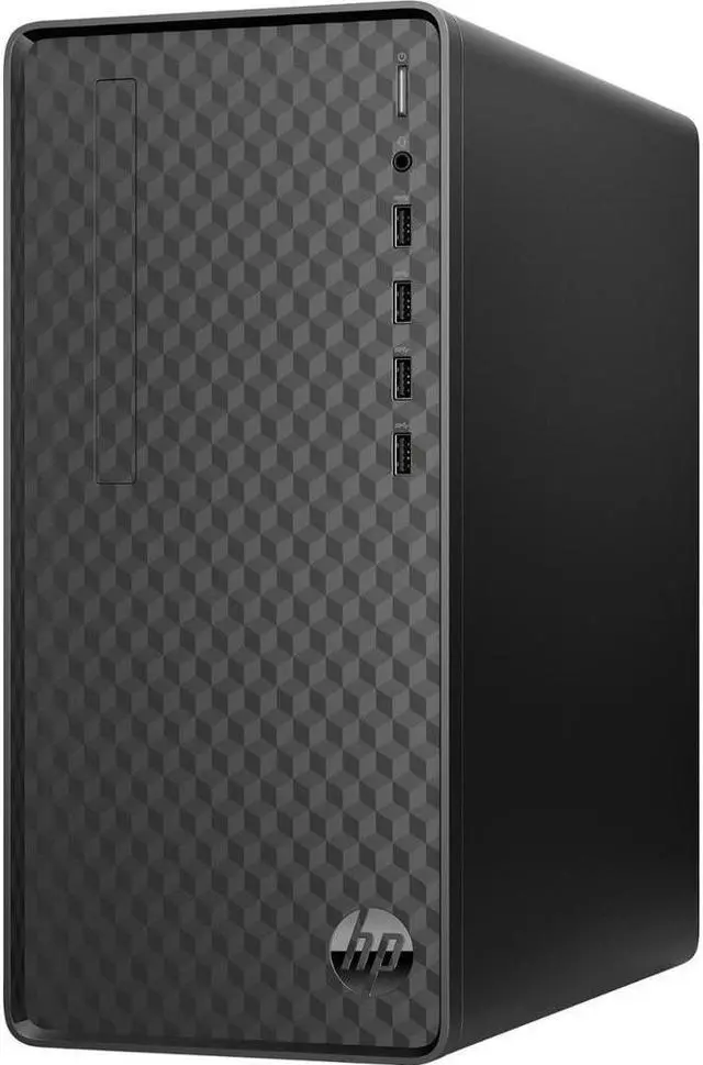 Alt view image 3 of 4 - HP M01-F2254 Desktop Intel Core i3-12100 3.30 GHz up to 4.3 GHz 8 GB DDR4-2933 256 GB PCIe NVMe M.2 Intel UHD Graphics 730 Bluetooth 4.2 combo Windows 11 Home - 318K8AA
