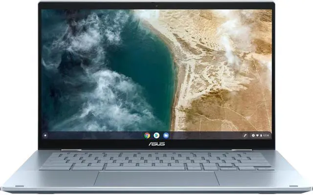 Alt view image 7 of 10 - Asus Chromebook Flip 14", 16GB RAM, 256GB Intel Core i5 1130G7 (11th Gen) - Blue CX5400FMA-DN566T-S