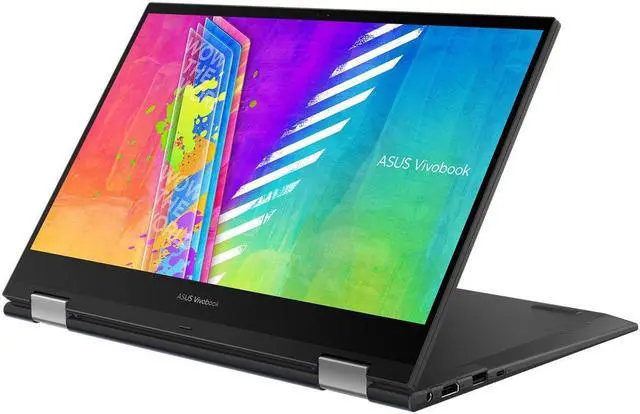 Alt view image 2 of 6 - Asus Vivobook Go 14 Flip 14" FHD Touch 2-in-1 Laptop Intel Pentium Silver N6000 1.1 GHz up to 3.3 GHz Intel UHD 8GB DDR4 RAM 128 eMMC Windows 11 Home in S Mode