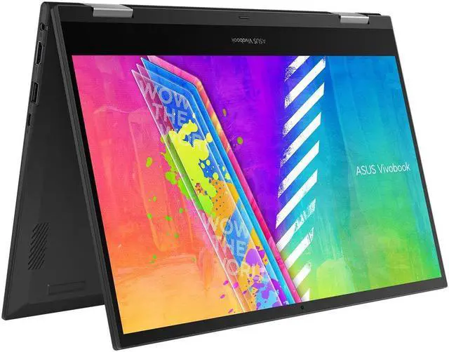Alt view image 3 of 6 - Asus Vivobook Go 14 Flip 14" FHD Touch 2-in-1 Laptop Intel Pentium Silver N6000 1.1 GHz up to 3.3 GHz Intel UHD 8GB DDR4 RAM 128 eMMC Windows 11 Home in S Mode