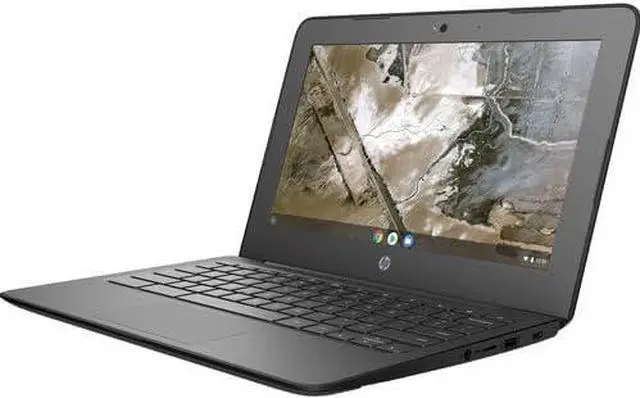 Alt view image 10 of 12 - HP Chromebook 11A G6 EE 11.6" Chromebook - 1366 x 768 - A-Series A4-9120C - 4 GB RAM - 16 GB Flash Memory - Chrome OS 64-bit - AMD Radeon R4 Graphics - Bluetooth - 10 Hour Battery Run Time - ...