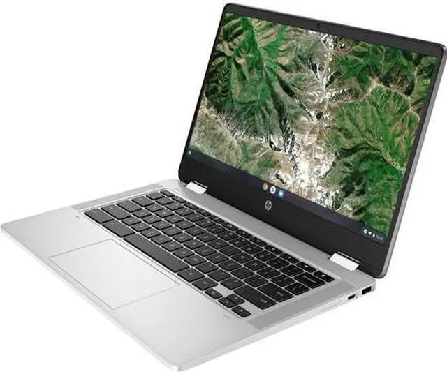 Alt view image 17 of 19 - HP Chromebook x360 14a-ca0040nr 14" HD Touch Laptop Intel Celeron N4020 1.10GHz up to 2.80GHz Intel UHD Graphics 600 4GB LPDDR4-2400 RAM 32GB eMMC ChromeOS - 4A6G3UA
