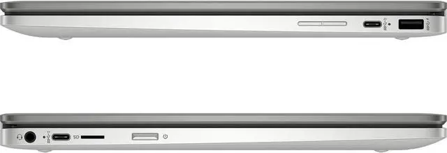 Alt view image 6 of 6 - HP Chromebook x360 14a ca1015cl 14" FHD Touch Intel Pentium Silver N6000 1.1 GHz up to 3.3 GHz 8GB DDR4-2666 SDRAM 128GB eMMC Intel UHD Graphics Chrome OS - 7G770UA