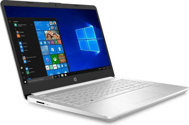 Alt view image 15 of 16 - HP 14-dq2043cl 14" FHD IPS Laptop Intel Core i3-1125G4 3.7GHz Intel UHD Graphics 8GB DDR4-2666 MHz RAM 256GB PCIe NVMe M.2 SSD Backlit KB Windows 10 Home, Silver - 383K9UA