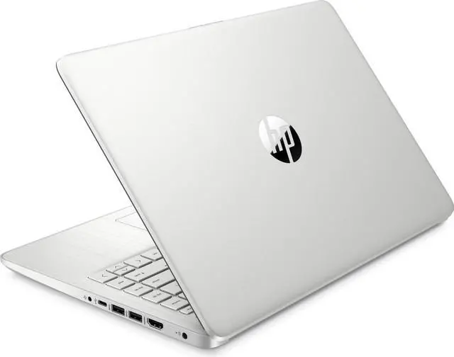 Alt view image 4 of 6 - HP 14-fq1025nr 14" FHD IPS Laptop AMD Ryzen 5 5500U 2.1 GHz up to 4.0 GHz AMD Radeon Graphics 8GB DDR4-3200 MHz RAM 256GB PCIe NVMe M.2 SSD Windows 11 Home - 51N12UA