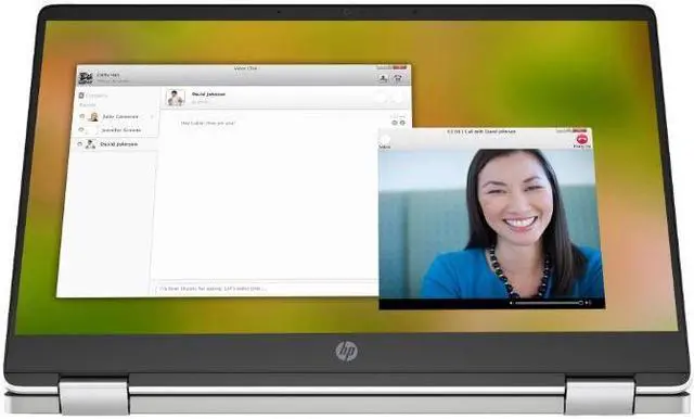 Alt view image 2 of 8 - HP Chromebook 360 14a 2-in-1 Laptop, Intel Celeron Processor, 4 GB RAM, 32 GB eMMC, 14 HD (1366 x 768) Chrome OS, Webcam & Dual Mics, Work & Play with Long Battery Life (14a-ca0060nr, 2021)
