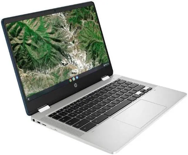 Alt view image 8 of 8 - HP Chromebook 360 14a 2-in-1 Laptop, Intel Celeron Processor, 4 GB RAM, 32 GB eMMC, 14 HD (1366 x 768) Chrome OS, Webcam & Dual Mics, Work & Play with Long Battery Life (14a-ca0060nr, 2021)