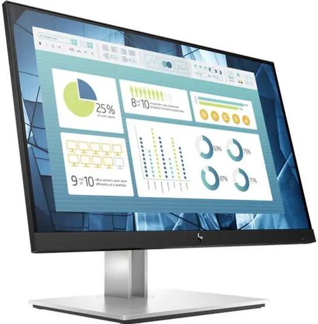 Main image of HP E22 G4 21.5" FHD IPS 60 Hz 5ms GtG Aspect Ratio 16:9 Contrast Ratio 1000:1 Anti-glare Swivel Tilt and Height Adjustable Stand Monitor - 9VH72AA