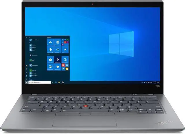 Alt view image 2 of 20 - Lenovo ThinkPad T14s Gen 2 14" FHD IPS Laptop AMD Ryzen 5 PRO 5650U 2.3 GHz up to 4.2 GHz AMD Radeon Graphics 8GB DDR4-3200 RAM 256 GB SSD Windows 11 Pro - 20XF00AEUS