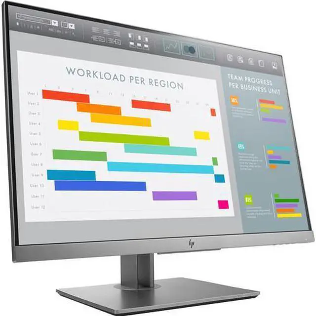 Main image of HP E243i 24" 16:10 EliteDisplay IPS Monitor 5ms Response Time, 60 Hz Refresh Rate, 1000:1 Contrast Ratio, 0.27 mm Pixel Pitch, HDMI DisplayPort - 1FH49AA