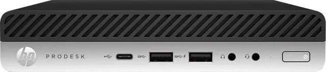 Main image of HP ProDesk 600 G4 Mini Desktop Intel Core i5-8700T 2.40 GHz up to 4.00 GHz Intel UHD Graphics 630 8GB DDR4-2666 RAM 256GB PCIe NVMe M.2 SSD Windows 11 Home - 1B231UT