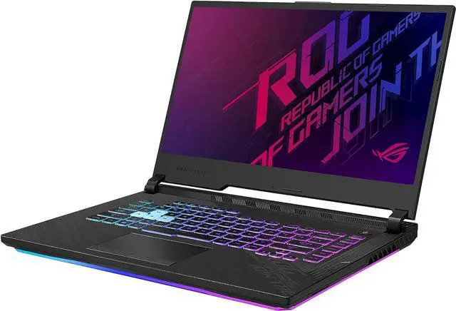 Main image of ASUS ROG Strix G512LW-ES76 15.6" FHD IPS Gaming Laptop Intel Core i7-10750H 2.60 GHz up to 5.00 GHz NIVDIA GeForce RTX 2070 16GB DDR4-3200 RAM 1TB PCIe 3.0 NVMe M.2 SSD Windows 10 Home