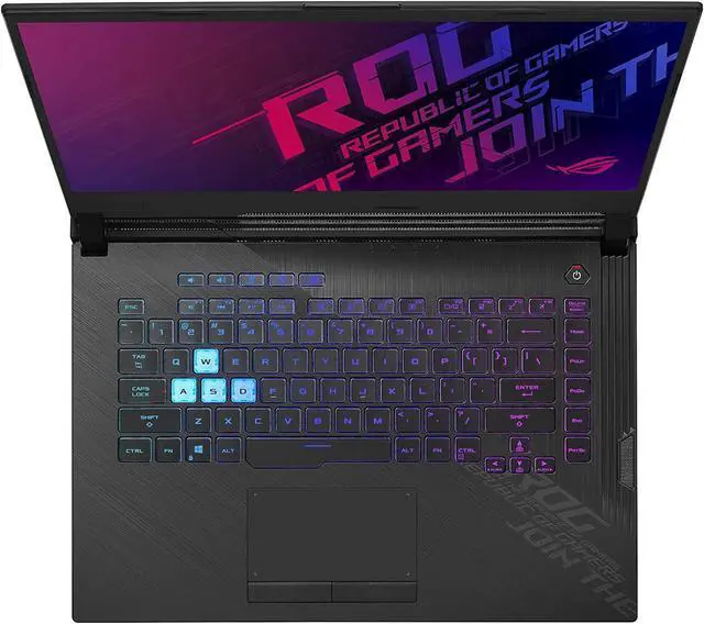 Alt view image 3 of 6 - ASUS ROG Strix G512LW-ES76 15.6" FHD IPS Gaming Laptop Intel Core i7-10750H 2.60 GHz up to 5.00 GHz NIVDIA GeForce RTX 2070 16GB DDR4-3200 RAM 1TB PCIe 3.0 NVMe M.2 SSD Windows 10 Home