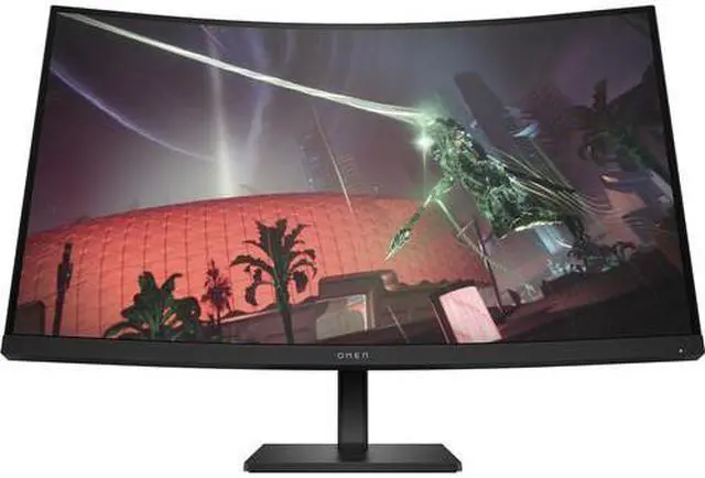 Alt view image 8 of 12 - OMEN HP 31.5 inch QHD 165Hz Curved Gaming Monitor AMD Freesync Anti-Glare
