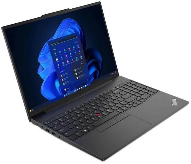 Alt view image 3 of 10 - Lenovo ThinkPad E16 Gen 2 16.0" AMD Ryzen 5 7535U AMD Radeon 660M 8GB Memory 256GB SSD Windows 11 Pro 21M5000HUS