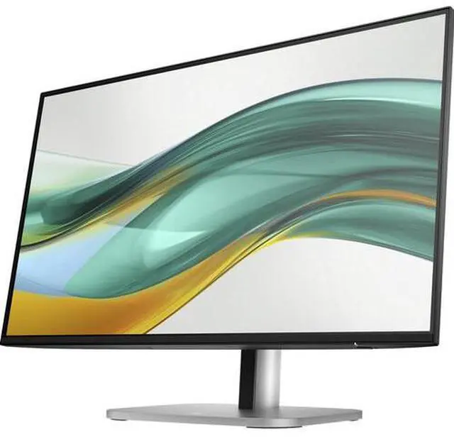 Alt view image 3 of 6 - HP Series 5 Pro 23.8" FHD Monitor Refresh Rate 100 Hz Response Time 5ms GtG Contrast Ratio 1500:1 Edge-lit Tilt Swivel Height Adjustable Stand HDMI & DisplayPort - 9D9L6UT
