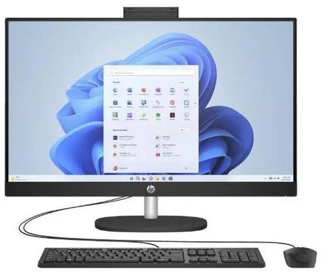 Main image of HP 27-cr0000t 27" FHD IPS All-in-One Desktop Intel Core i3-1315U 3.3 GHz up to 4.5 GHz Intel UHD Graphics 8GB DDR4 256GB SSD Windows 11 Home - 946D3AV-V015