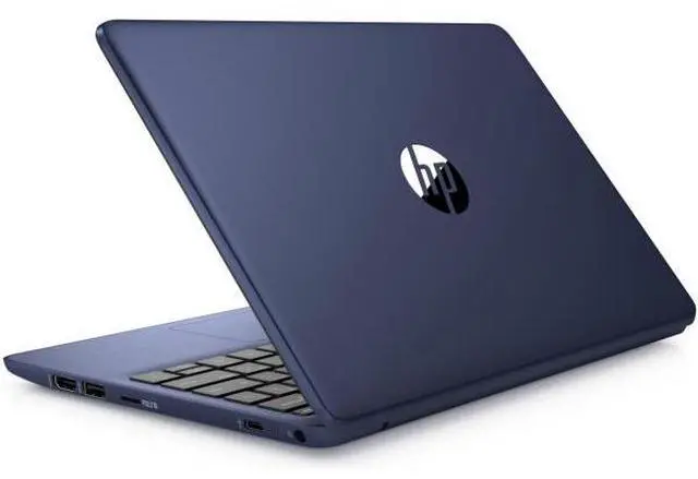 Alt view image 3 of 5 - HP Stream 11-ak1010nr 11.6" Intel Atom x5 E8000 1.04 GHz up to 2 GHz Intel HD 400 4GB DDR4-2400 32GB eMMC Windows 10 Home in S mode Laptop, B Grade - 6QX57UA