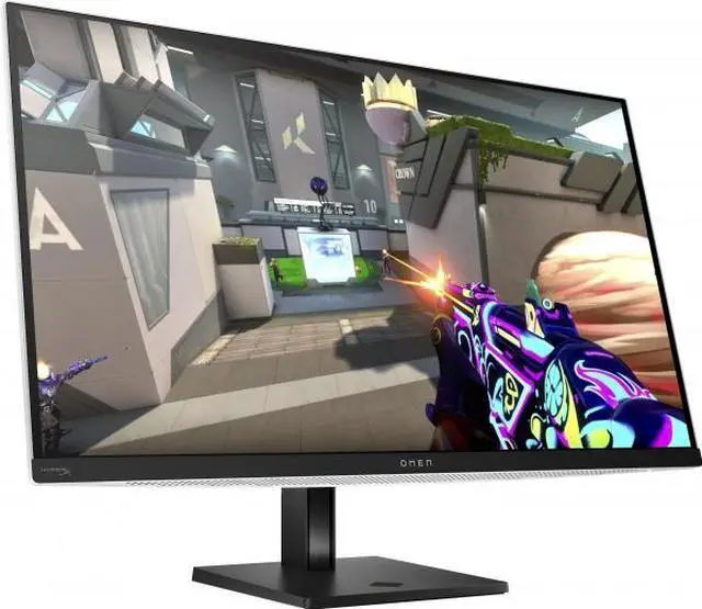 Alt view image 2 of 5 - HP OMEN Transcend D32 31.5" 4K OLED UHD 240Hz Gaming Monitor 16:9 1500:1 AMD FreeSync Premium Pro, USB Type-C, DisplayPort, HDMI, Tilt and Height Adjustable, Pivot Stand- 9R181AA