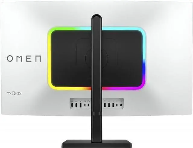 Alt view image 4 of 5 - HP OMEN Transcend D32 31.5" 4K OLED UHD 240Hz Gaming Monitor 16:9 1500:1 AMD FreeSync Premium Pro, USB Type-C, DisplayPort, HDMI, Tilt and Height Adjustable, Pivot Stand- 9R181AA