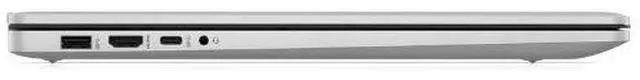 Alt view image 6 of 6 - HP 17t-cn200 17.3" HD+ Touch Intel Core i7-1255U 3.5 GHz up to 4.7 GHz Intel Iris Xe Graphics 12GB DDR4 SDRAM 512GB PCIe NVMe M.2 SSD Fingerprint Reader Windows 11 Home Laptop, Silver - 4V788AV-I185