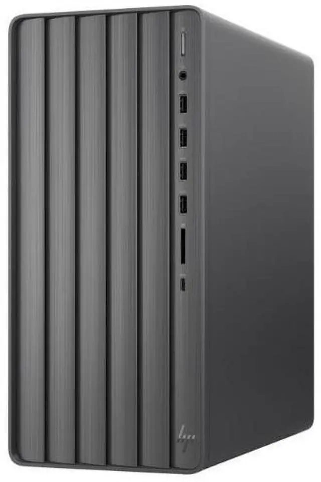 Alt view image 2 of 3 - HP Envy TE01-5000t Intel Core i3-14100 3.5 GHz up to 4.7 GHz 8GB DDR4 256GB PCIe NVMe M.2 SSD Intel UHD Graphics 730 Windows 11 Home Desktop, Black - 8S0B9AV-V020