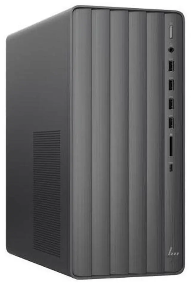 Alt view image 3 of 3 - HP Envy TE01-5000t Intel Core i3-14100 3.5 GHz up to 4.7 GHz 8GB DDR4 256GB PCIe NVMe M.2 SSD Intel UHD Graphics 730 Windows 11 Home Desktop, Black - 8S0B9AV-V020