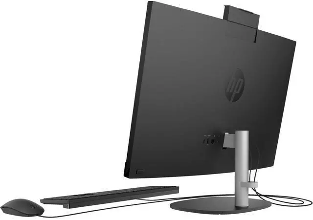 Alt view image 4 of 4 - HP 24-cr0000t 23.8" FHD Touch Intel Core i7-1355U 3.7 GHz up to 5.0 GHz 8GB DDR4 RAM 1TB PCIe NVMe M.2 SSD Intel Iris Xe IR Camera Windows 11 Home All-in-One Desktop, Black - 946D2AV-V003
