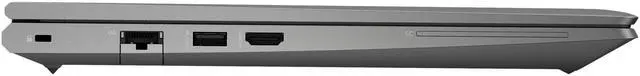 Alt view image 5 of 6 - HP ZBook Power G7 15.6" FHD IPS Intel Core i7-10850H 2.7 GHz up to 5.1 GHz 32GB DDR4 512GB SSD NVIDIA Quadro T1000 Max-Q Windows 11 Pro Laptop, Gray - Minor Scratches and Dents