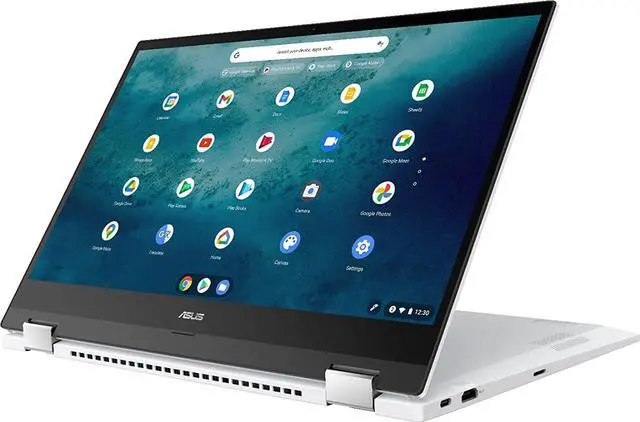 Alt view image 2 of 5 - ASUS Chromebook Flip C536EA-BI3T3 15.6" FHD Touchscreen Intel Core i3-1115G4 1.7 GHz up to 4.1 GHz 8GB 128GB NVMe M.2 SSD Intel UHD Graphics Chrome OS Laptop