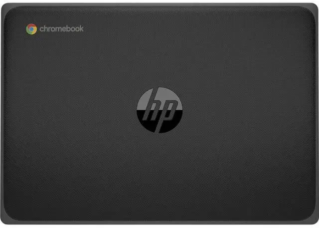 Alt view image 4 of 6 - HP Fortis 11 G9 Q 11.6" Touch Qualcomm Snapdragon 7c 8GB RAM 64GB eMMC Qualcomm Adreno 618 GPU ChromeOS Laptop, Jet Black - 6P180UT-I003