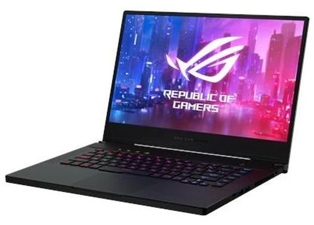 Alt view image 3 of 6 - ASUS ROG Zephyrus M Thin 15.6" 240Hz FHD IPS Intel Core i7-9750H 2.60 GHz 16GB DDR4 1TB SSD NVIDIA GeForce RTX 2070 Max-Q Windows 10 Home Gaming Laptop - GU502GW-AH76