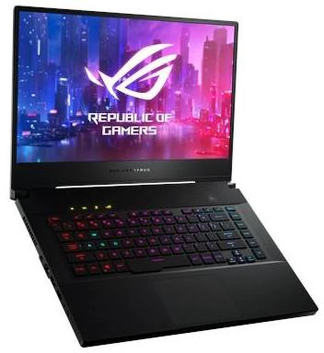 Alt view image 6 of 6 - ASUS ROG Zephyrus M Thin 15.6" 240Hz FHD IPS Intel Core i7-9750H 2.60 GHz 16GB DDR4 1TB SSD NVIDIA GeForce RTX 2070 Max-Q Windows 10 Home Gaming Laptop - GU502GW-AH76