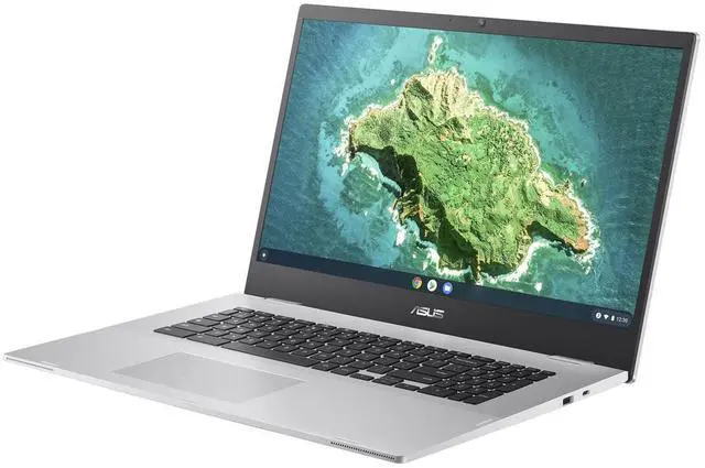 Alt view image 3 of 5 - ASUS Chromebook CX1700CK 17.3" FHD Intel Celeron N4500 1.1 GHz up to 2.8 GHz 4GB 64GB eMMC Intel UHD Graphics Chrome OS Laptop - CX1700CK-CL464