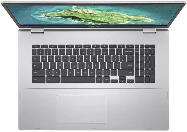 Alt view image 4 of 5 - ASUS Chromebook CX1700CK 17.3" FHD Intel Celeron N4500 1.1 GHz up to 2.8 GHz 4GB 64GB eMMC Intel UHD Graphics Chrome OS Laptop - CX1700CK-CL464