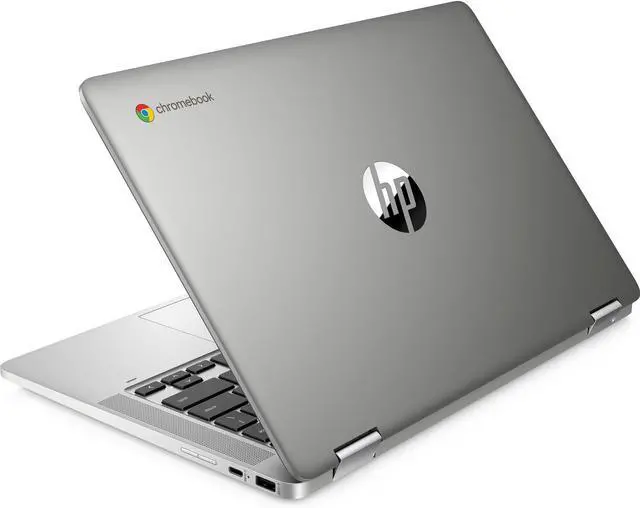 Alt view image 6 of 6 - HP Chromebook x360 14a-ca1008ca 14" FHD Touch Intel Celeron N4500 1.1 GHz up to 2.8 GHz 4GB RAM 128GB eMMC Intel UHD Graphics ChromeOS Laptop - 81U70UA