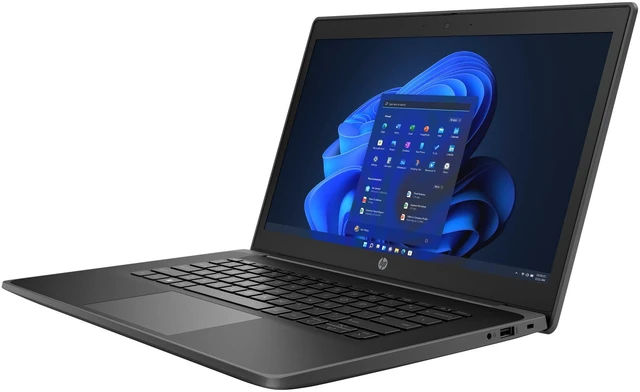 Alt view image 2 of 6 - HP ProBook Fortis G10 14" Intel Core i3-1210U 1.0 GHz up to 4.4 GHz 4GB RAM 128GB SSD Intel Iris Xe Graphics Windows 11 Pro Laptop, Black, Minor Scratches and Dents - 9D3J6UT-I010