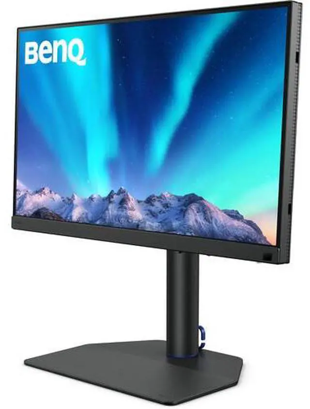 Alt view image 2 of 6 - BenQ PhotoVue 27" 4K UHD IPS Monitor 5ms GtG 16:9 1000:1 HDR10 & HLG, Tilt, Swivel and Height Adjustment, SD Card Reader, USB-C Anti-Glare HDMI & DisplayPort - SW272U