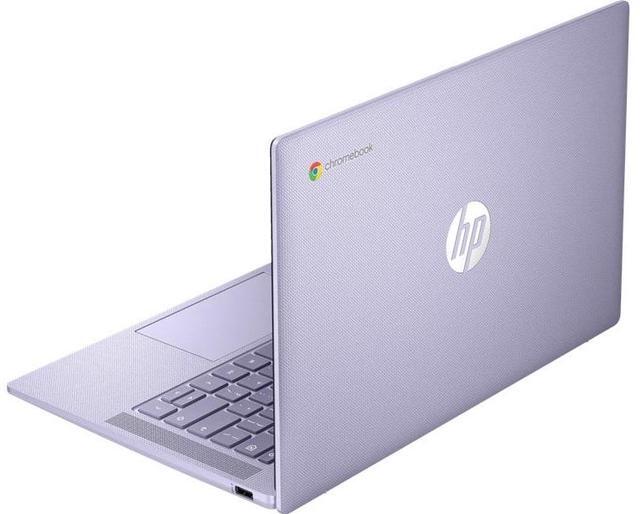 Alt view image 3 of 5 - HP Chromebook 14at-nf0000 14" FHD IPS Touch Intel Celeron N200 3.70 GHz 8GB 256GB UFS Intel UHD Graphics Chrome OS Laptop, Lilac Lavender - 9J3B5AV-I401