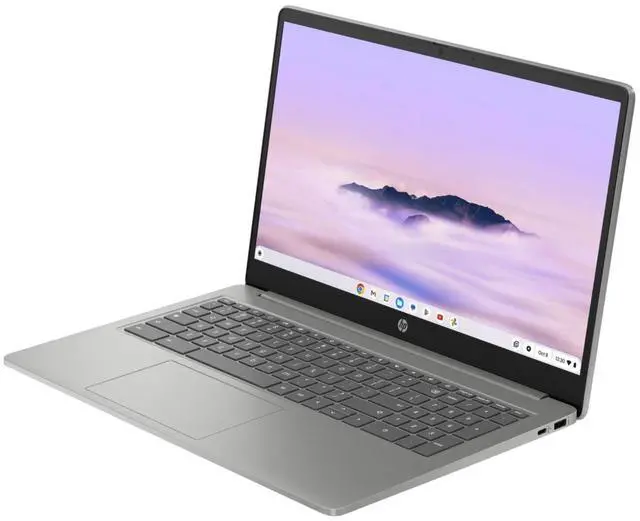 Alt view image 2 of 6 - HP Chromebook 15a-nb0033dx 15.6" FHD Intel Core i3-N305 up to 3.8 GHz 8GB RAM 128GB UFS Intel UHD Graphics ChromeOS Laptop - 8D616UAR-I503