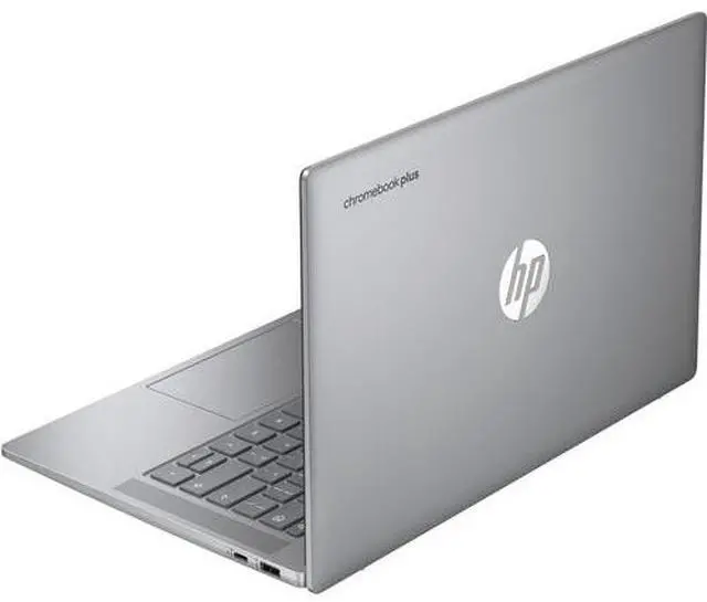 Alt view image 4 of 5 - HP Chromebook Plus 14a-nf0050nr 14" FHD IPS Intel Core i3-N305 3.8 GHz 8GB 128GB UFS Intel UHD Graphics Bluetooth, WiFi, Chrome OS Laptop - 9P9X2UA