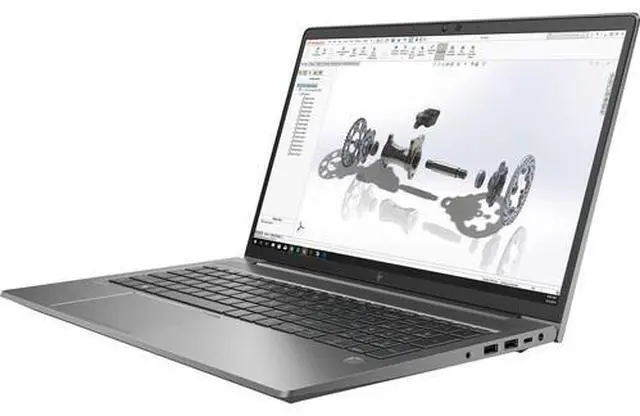 Alt view image 3 of 6 - HP ZBook Power G7 15.6" FHD IPS Intel i7-10850H 32GB 256GB SSD T1000 Max-Q W11P
