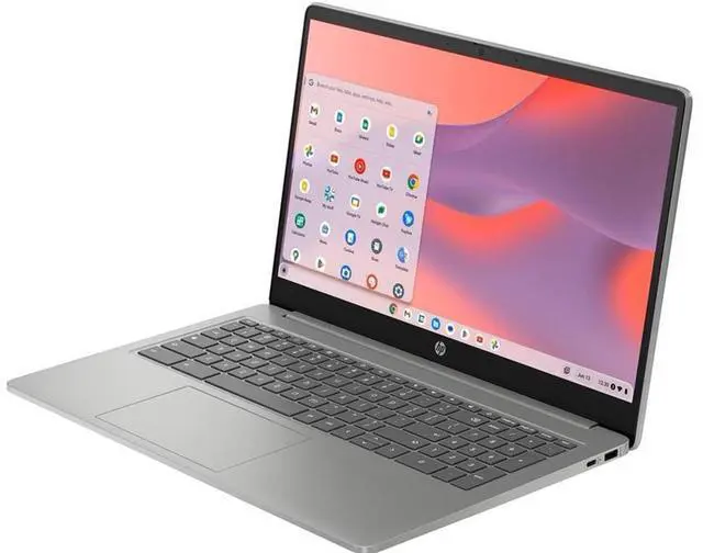 Alt view image 3 of 6 - HP Chromebook 15a-nb0006ca 15.6" FHD IPS Intel Core i3-N305 up to 3.80 GHz 8GB RAM 256GB UFS Intel UHD Graphics ChromeOS Laptop - 8M0C7UA