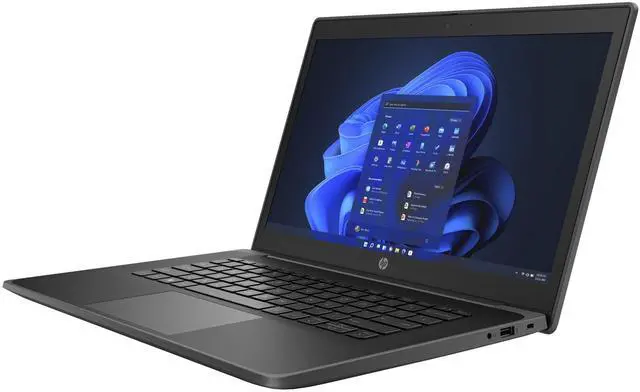 Alt view image 2 of 6 - HP ProBook Fortis G9 14" Intel Celeron N5100 1.10 GHz up to 2.8 GHz 8GB DDR4 256GB PCIe NVMe SSD Intel UHD Graphics Windows 11 Pro Laptop, Black - B59E6UP
