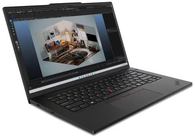 Main image of Lenovo ThinkPad P14s Gen 5 14.5" 3K IPS Intel Core Ultra 7 155H 3.80 GHz up to 4.80 GHz NVIDIA RTX 500 Ada 32GB DDR5 1TB SSD Windows 11 Pro Laptop - 21G2002BUS