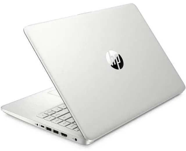 Alt view image 4 of 6 - HP 14-dq2031wm 14" Intel Core i3-1115G4 3.0 GHz up to 4.1 GHz 4GB DDR4 128GB PCIe NVMe M.2 SSD Intel UHD Graphics Windows 11 Home in S mode Laptop, Silver - 66C75UA