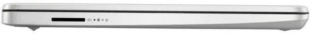 Alt view image 6 of 6 - HP 14-dq2031wm 14" Intel Core i3-1115G4 3.0 GHz up to 4.1 GHz 4GB DDR4 128GB PCIe NVMe M.2 SSD Intel UHD Graphics Windows 11 Home in S mode Laptop, Silver - 66C75UA